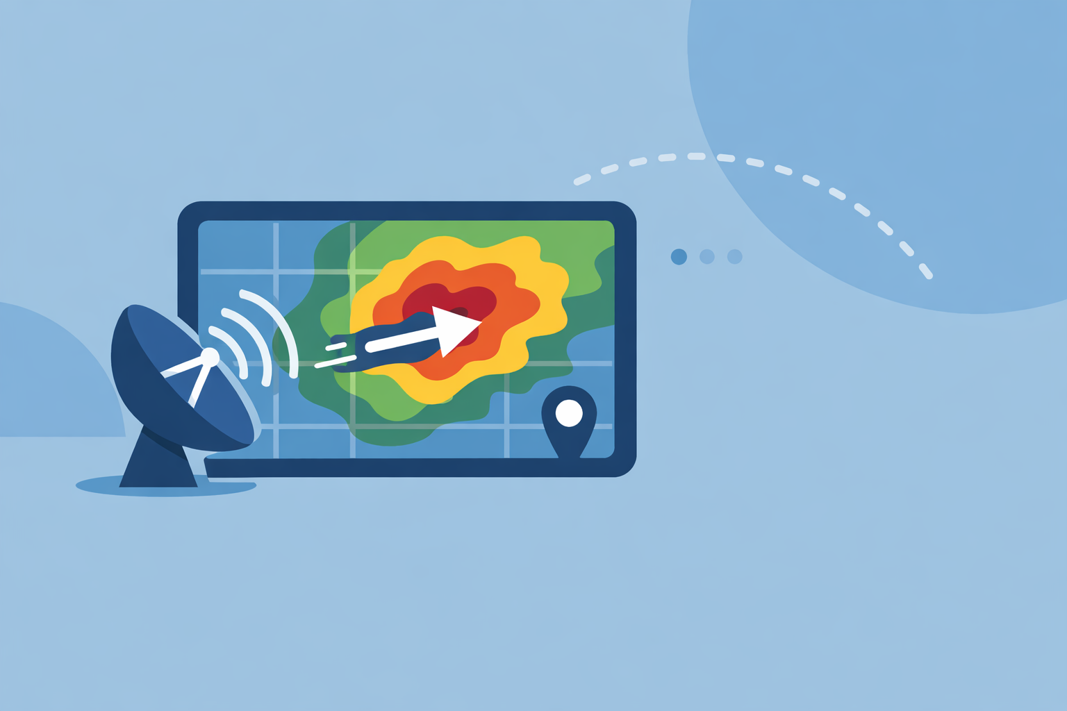 How Radar Detects Storm Movement and Speed (and How Clime Puts It on Your Map)