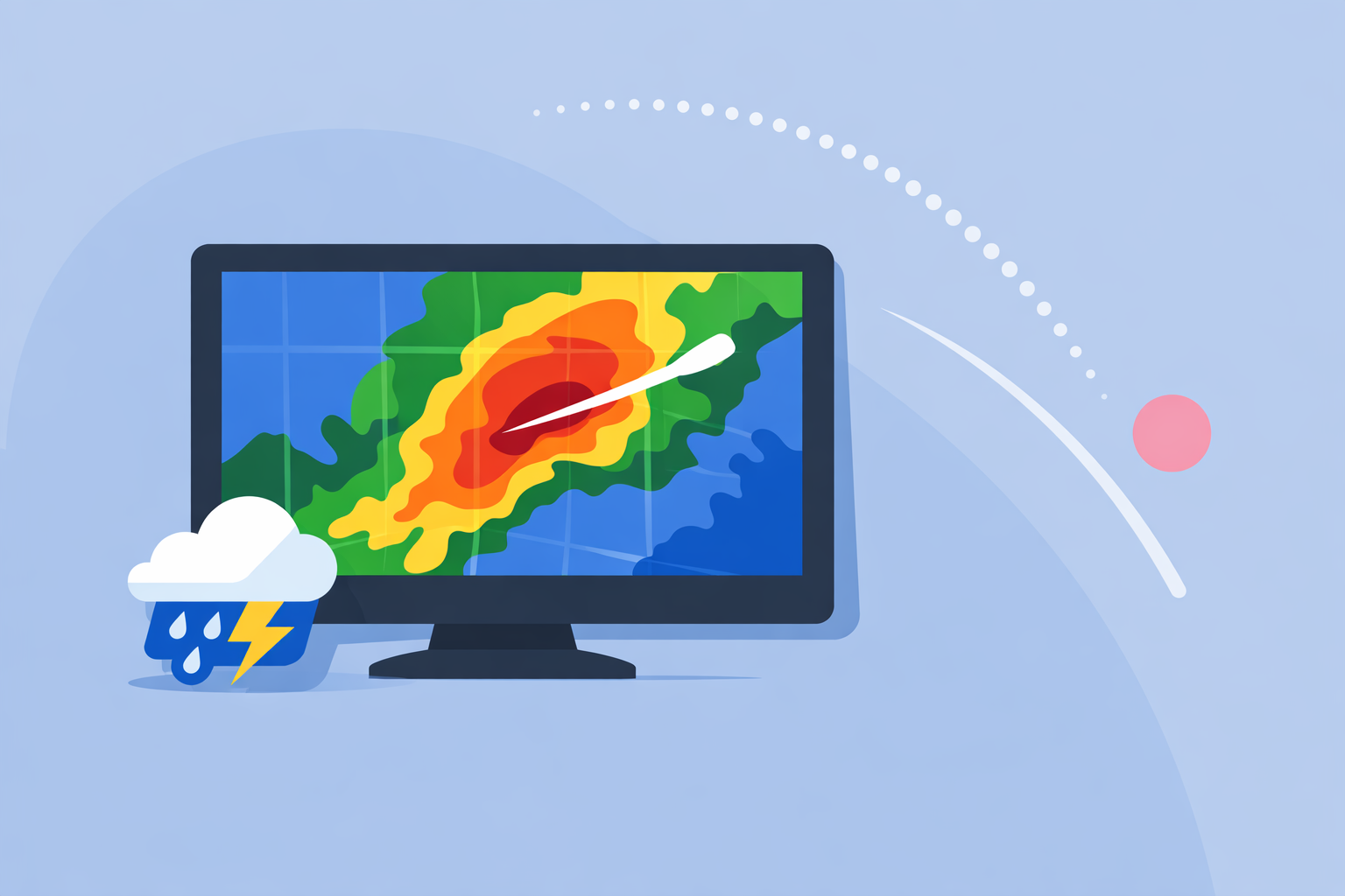 How to Interpret Doppler Radar Storm Patterns (Using Clime and NOAA Guidance)