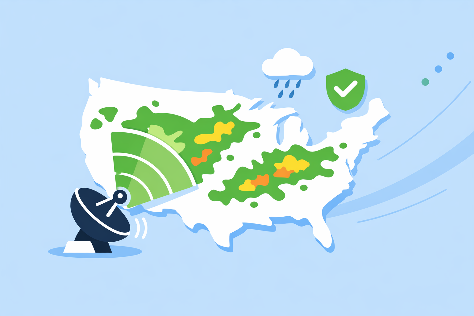 Weather Radar Coverage in the United States: What You Really Get (and How Clime Helps)
